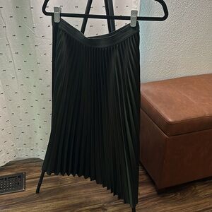 H&M Pleated Midi Skirt